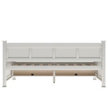 Twin White Two Drawer Bed