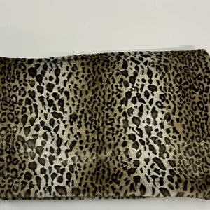 Ultra Soft Faux Fur Leopard Throw