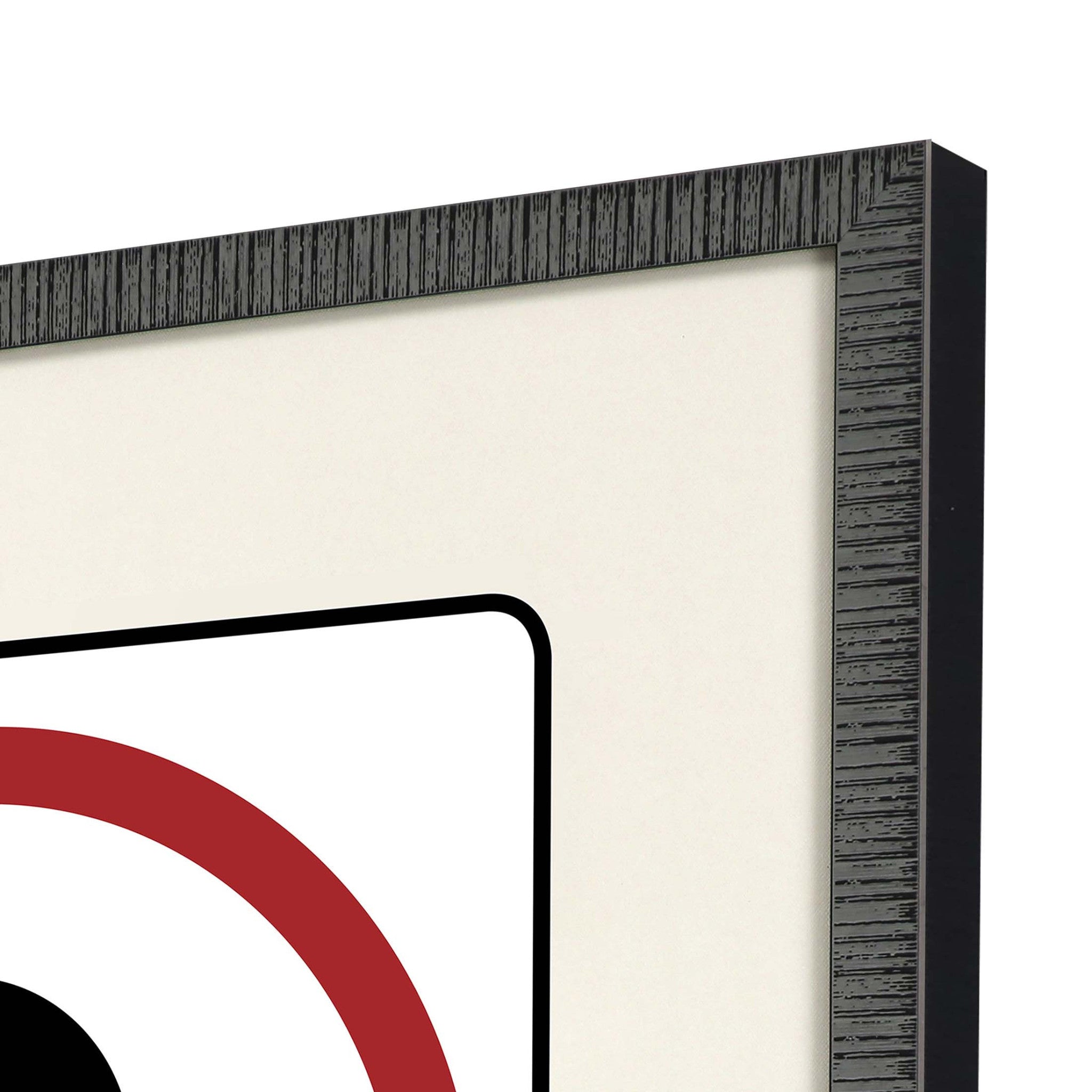 No Mean Clients Framed Art Black Picture Frame Print Wall Art