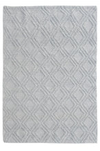 6' X 9' Grey Geometric Area Rug
