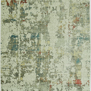 2’ x 8’ Sage Ivory Weathered Vintage Runner Rug