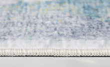 6’ x 9’ Blue Yellow Abstract Sky Area Rug