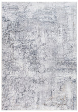 8’ x 10’ Gray Distressed Marble Area Rug