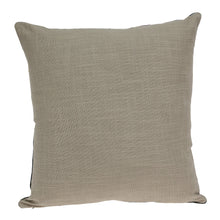 Cojín 100% algodón con cremallera amarilla y negra de 20 