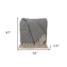 Beige And Black Quilted Cotton Abstract Reversable Throw