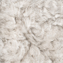 3' X 5' Chocolate Faux Fur Ombre Non Skid Area Rug