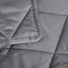 Grey Tencel Weighted Breathable Throw Blanket