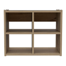 Minimalist and Modern Light Grey Entryway Stackable Storage Unit