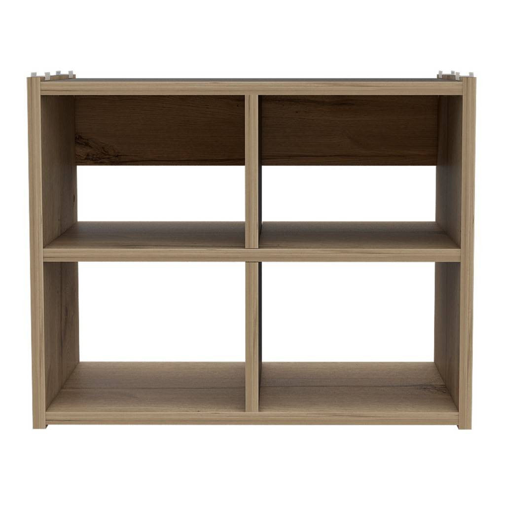 Minimalist and Modern Light Grey Entryway Stackable Storage Unit