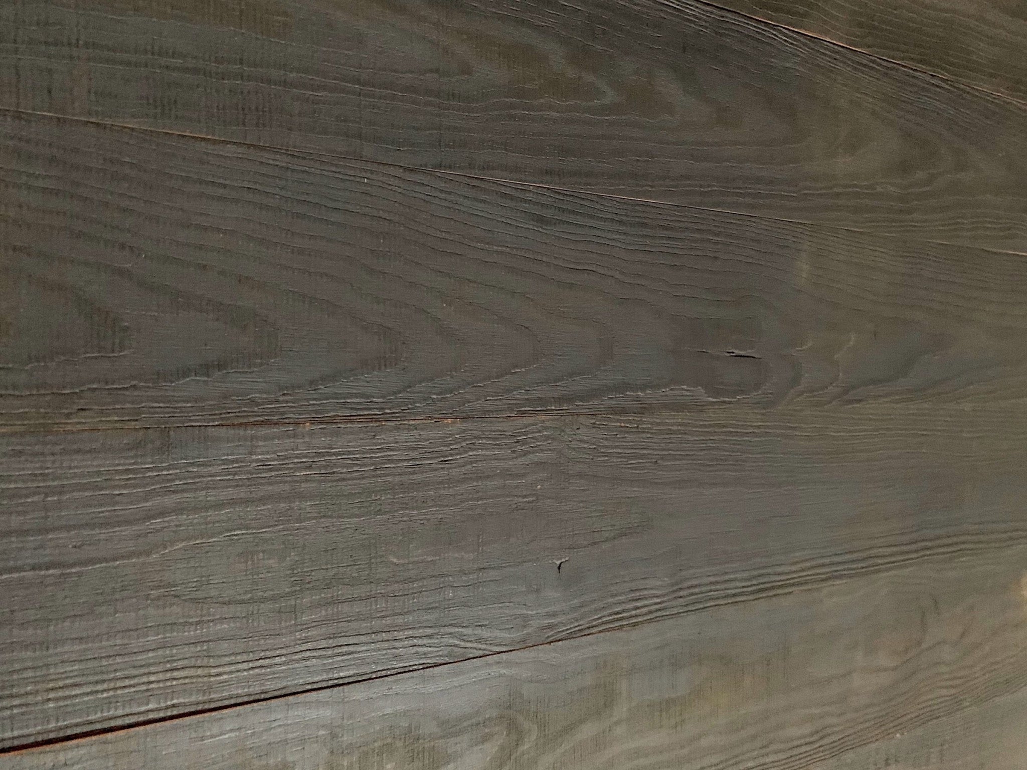 5" x 48" Thermo Treated Black Wood Large Wall Plank Set