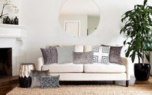 Lolu Gray Throw Pillow