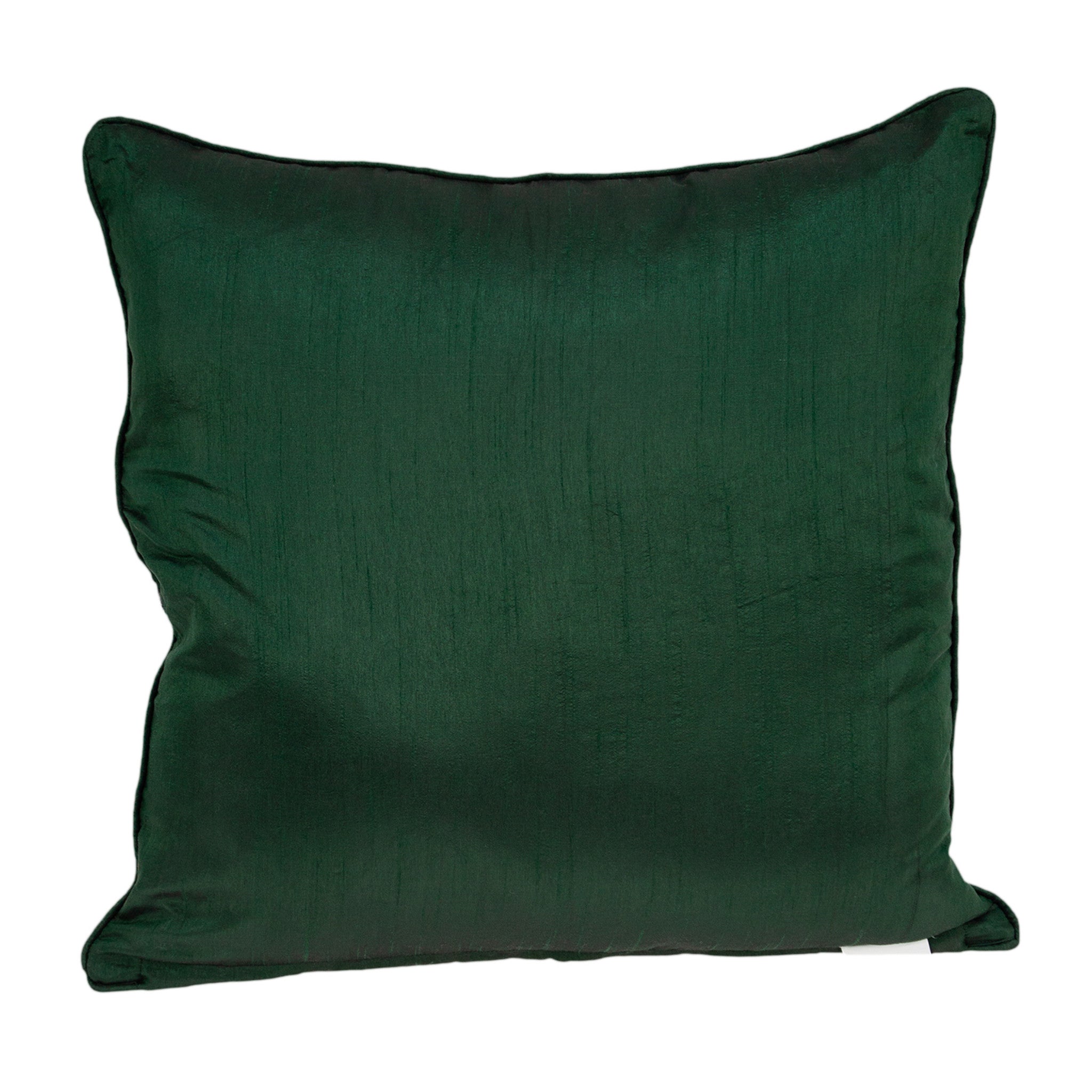 22 X 22 Off White Zippered 100% Cotton Throw Pillow