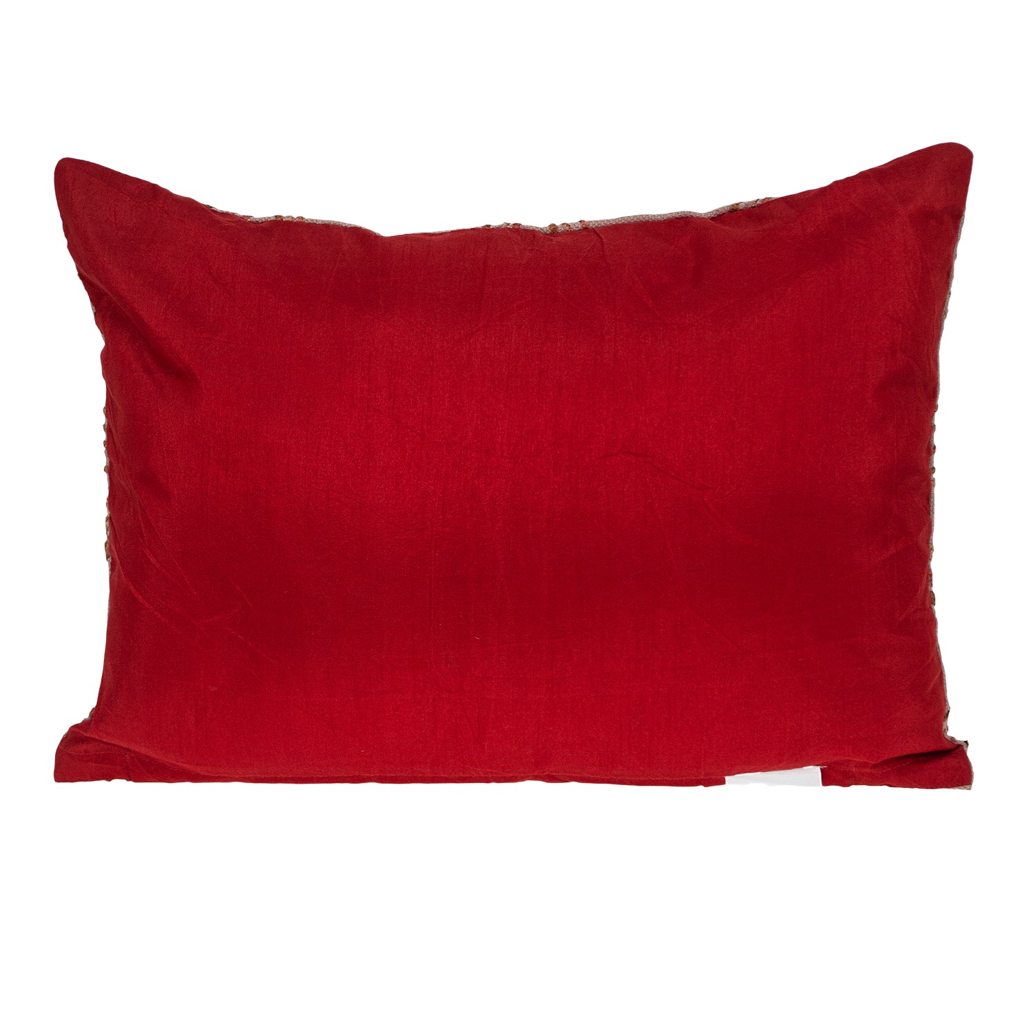 14 X 20 Pink Zippered 100% Cotton Throw Pillow