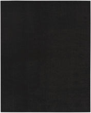 8' X 10' Black Non Skid Indoor Outdoor Area Rug