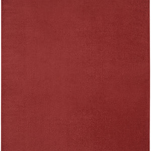 9' X 12' Brick Red Non Skid Indoor Outdoor Area Rug