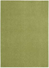 5' X 7' Green Non Skid Indoor Outdoor Area Rug