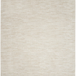10' X 14' Ivory And Beige Non Skid Indoor Outdoor Area Rug