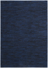 6' X 9' Midnight Blue Indoor Outdoor Area Rug