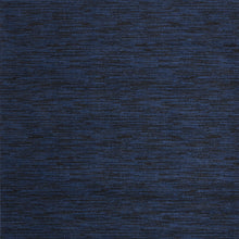 7' X 7' Midnight Blue Square Non Skid Indoor Outdoor Area Rug