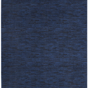 7' X 10' Midnight Blue Non Skid Indoor Outdoor Area Rug