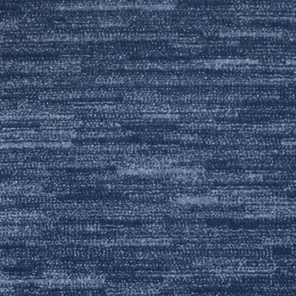 2' X 8' Navy Blue Non Skid Indoor Outdoor Runner Rug