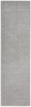Silver Grey Non Skid Indoor Outdoor Runner Rug 2' X 6'
