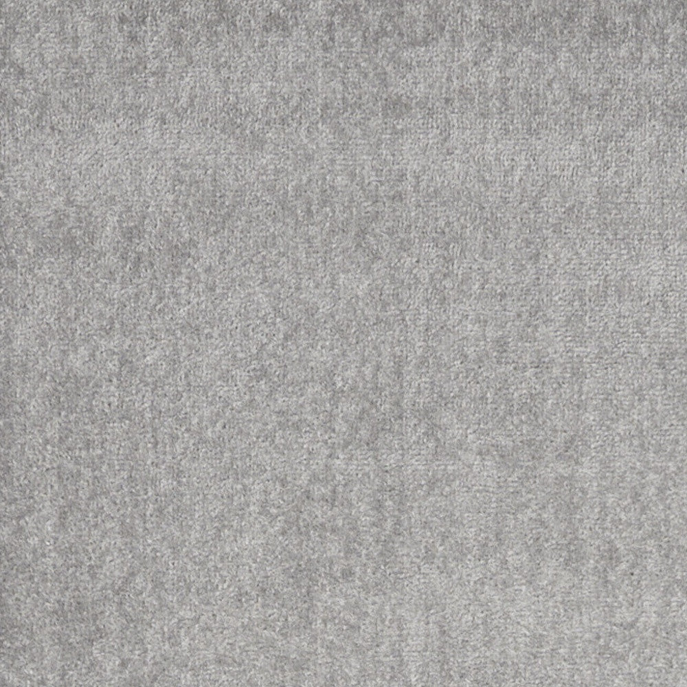 Silver Grey Non Skid Indoor Outdoor Runner Rug 2' X 6'