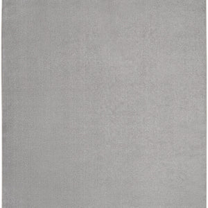 7' X 10' Silver Grey Non Skid Indoor Outdoor Area Rug