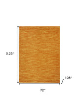 6' X 9' Sunburst Indoor Outdoor Area Rug