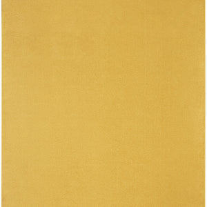10' X 14' Yellow Non Skid Indoor Outdoor Area Rug