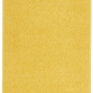 2' X 6' Yellow Non Skid Indoor Outdoor Runner Rug