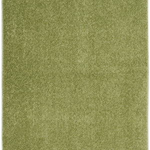 2' X 4' Green Non Skid Indoor Outdoor Runner Rug