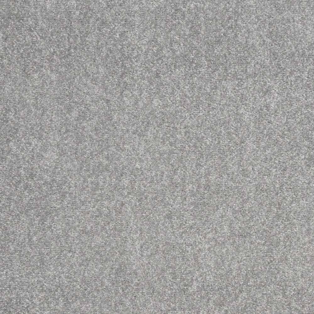 Silver Grey Non Skid Indoor Outdoor Runner Rug 2' X 4'