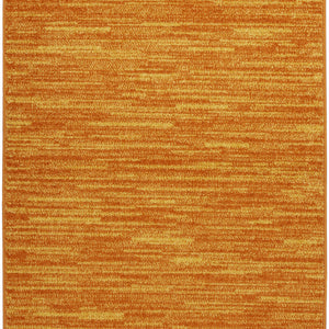 2' X 4' Sunburst Non Skid Indoor Outdoor Runner Rug