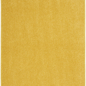 2' X 4' Yellow Non Skid Indoor Outdoor Runner Rug