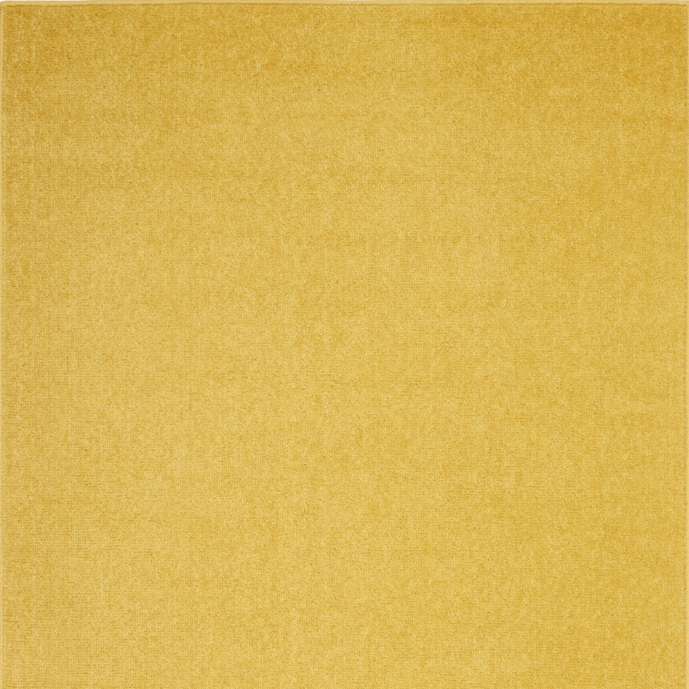 3' X 5' Yellow Non Skid Indoor Outdoor Area Rug