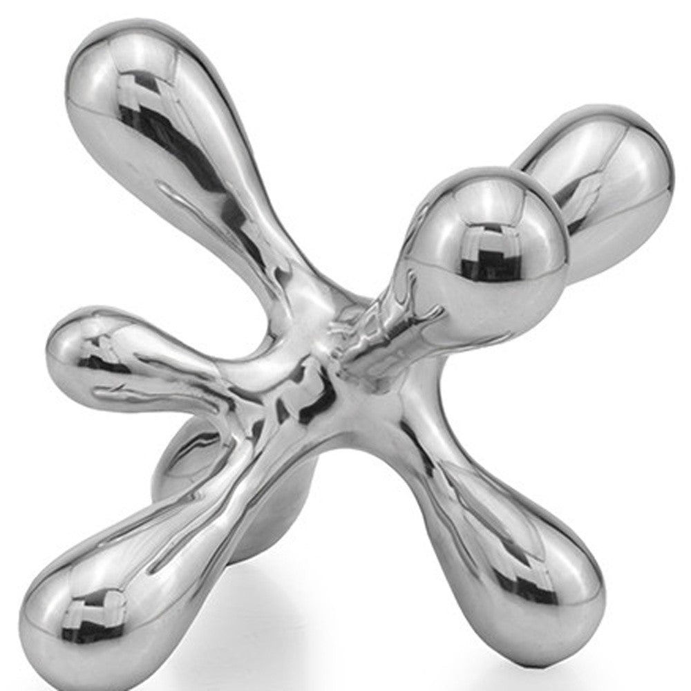 5" Silver Metal Decorative Jack