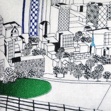 24 英寸白色列剋星敦日光天際線腰枕裝飾枕頭