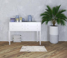 2' X 3' Gray Blue Taupe And Cream Geometric Distressed Stain Resistant Area Rug