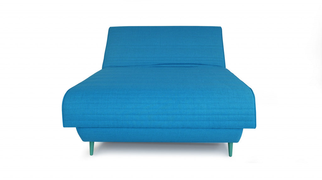 Full Adjustable Turquoise Upholstered 100% PolyesterNo Bed With Mattress