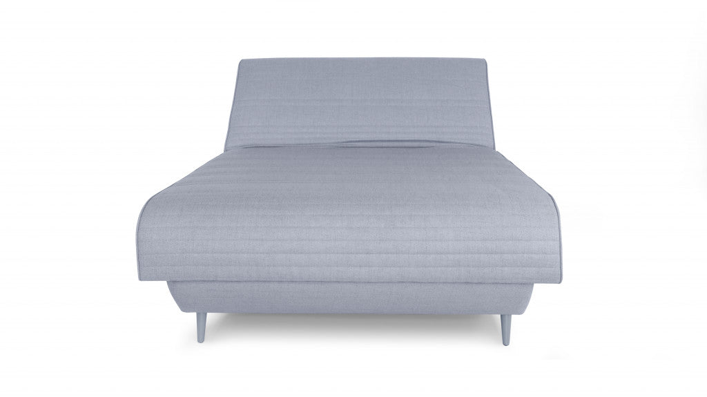 Full Adjustable Light Gray Upholstered 100% PolyesterNo Bed With Mattress