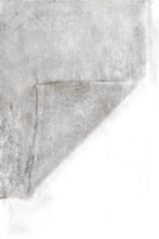 8' X 10' Gray Pearl New Zealand Lambs Wool Damask Distressed Area Rug With Fringe