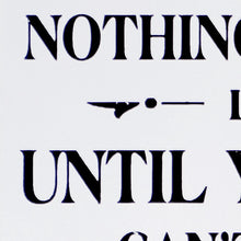 Black And White Metal Nothing Is Really Lost Until Your Mom Can't Find It Wall Decor