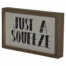 Brown Just A Squeeze Wood Block Kitchen Decor