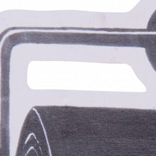 Black and White Metal Wipe Your Butt Bathroom Wall Decor