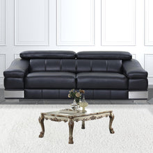 Mesa de centro rectangular de madera fabricada en hueso y pátina dorada de 54