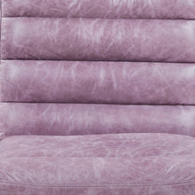 Silla lateral Ikat de acero y cuero de grano superior de 22