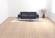 2' X 13' Grey And Blue Geometric Power Loom Stain Resistant Area Rug