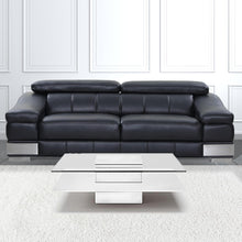 White And Clear Glass Square Coffee Table With Shelf 39