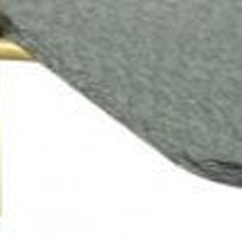 Mesa de centro cuadrada de vidrio transparente y dorado de 43